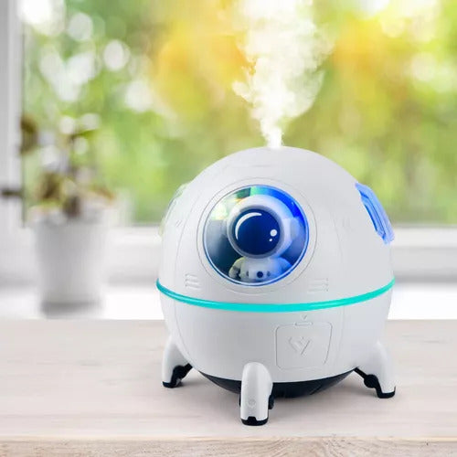 🚀 Humidificador Nave Astronauta Recargable USB